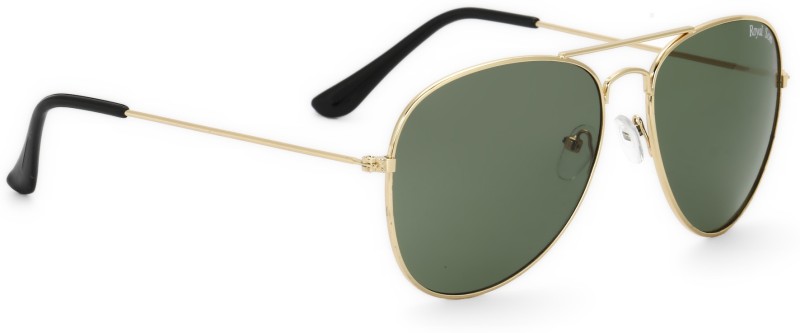 Royal Son Green Uv Protection Unisex Aviator Sunglass Rs.99