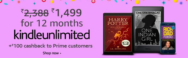 Kindle Unlimited banner