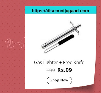 Gas Lighter With1 Knife Free