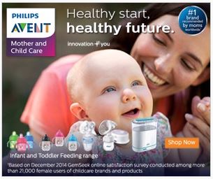 Philips avent banner