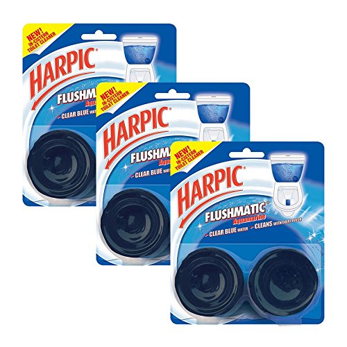 Harpic Twin Aquamarine Flushmatic