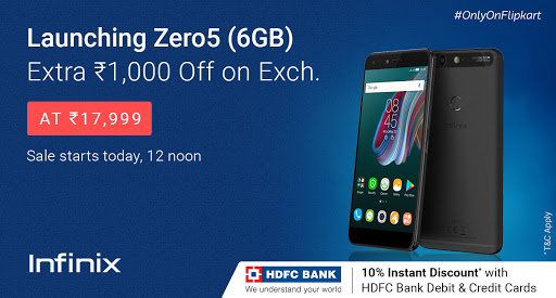 Infinix Zero 5 (64 GB, 6 GB RAM)