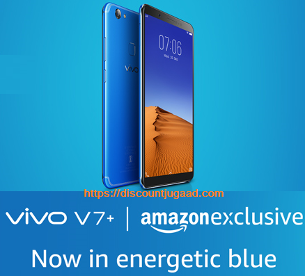 Vivo V7+ (Energetic Blue, FullView Display)