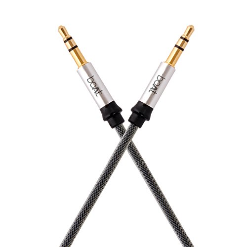 Boat Indestructible 3.5mm Male to Male Gold Plated Connectors