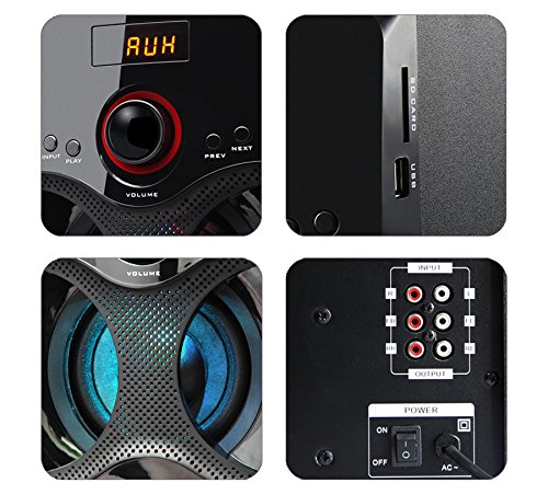 Zebronics BT4440RUCF 4.1 Channel Multimedia Speakers