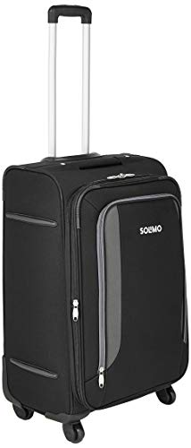 Amazon Brand – Solimo Softsided Suitcase Set with Wheels