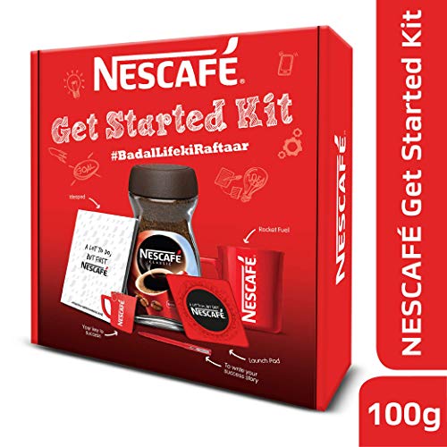 Nescafe Classic Get Started Coffee Kit Rs.474 #amazon