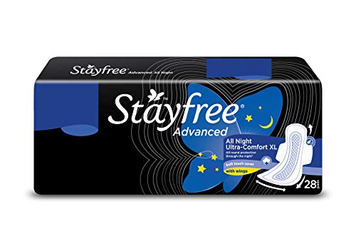 Stayfree Advanced XL All Night Sanitary napkins Rs.196