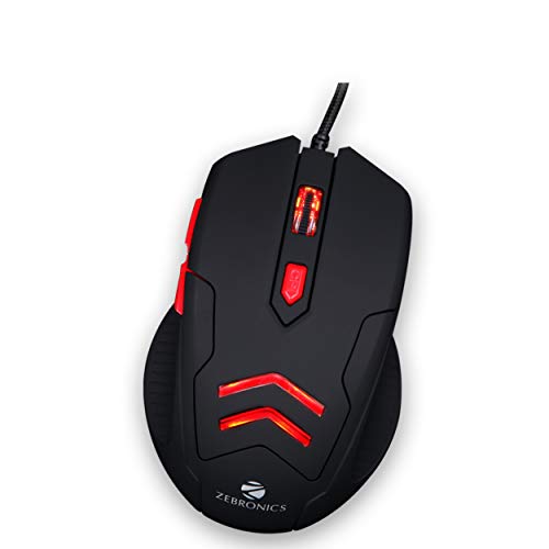 Zebronics Rabbit USB Optical Mouse (Grey) at Rs.124 @ Amazon