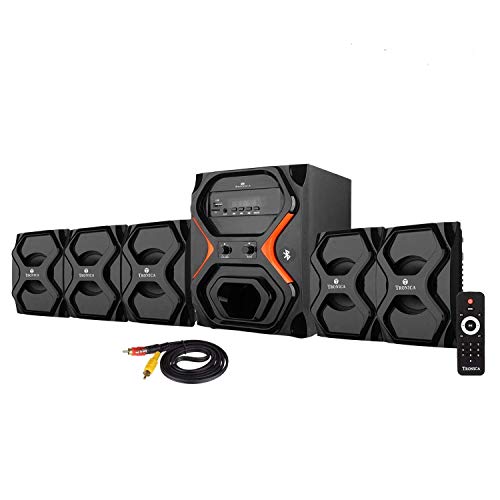 Tronica Republic Series 5.1 Bluetooth Home Audio Speaker with FM/AUX/USB/SD CARD Support and Remote Control  Rs.2044