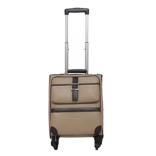 Mboss 29 Ltrs Ivory and Brown Laptop Roller Case Rs.3408