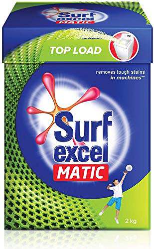 Surf Excel Matic Top Load Detergent Powder – 2 kg Rs. 329