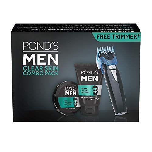 Pond's Men Pimple Clear Facewash & Oil Control Face Creme, with Free...