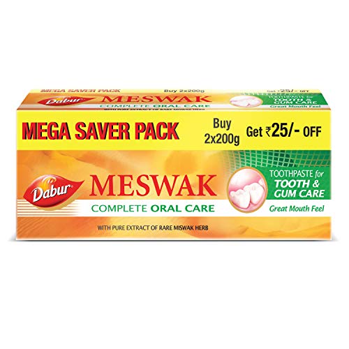 Dabur Meswak Toothpaste - 200 + 200gms
