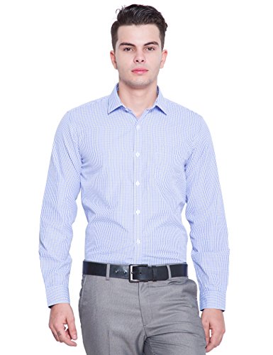 Mark Taylor Formal Shirt (MTSH016665_42_WHITE/BLUE)