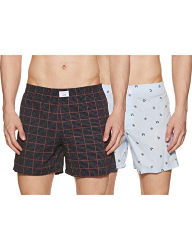 Diverse Men’s Printed Boxers (Pack of 2)