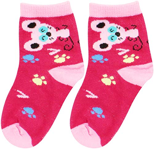 ayushicreationa Boys and Girls Socks Ankle Length Kids Children Cotton Winter (Pack_Of_5)(Multi...