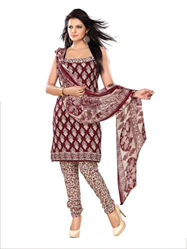 Florence Womens Dress Material 80% Off @Amazon