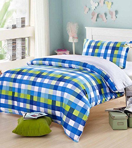 Ahmedabad Cotton Comfort 160 TC Cotton Single Bedsheet with 1 Pillow Cover – Multicolour