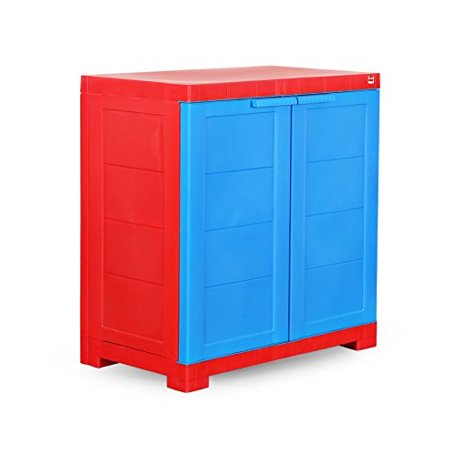 Cello Novelty Compact Cupboard – Red and Blue