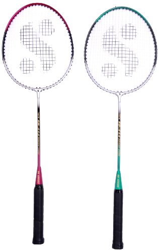 Silver’s Sb-414 Gutted Badminton Rackets(Multicolor)
