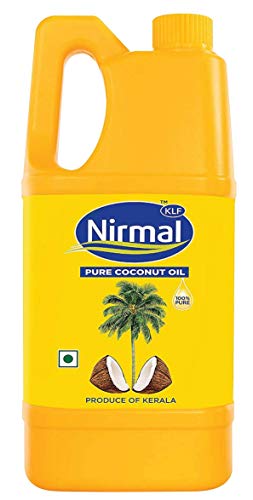 KLF Nirmal 100% Pure Coconut Oil, 1L Jar