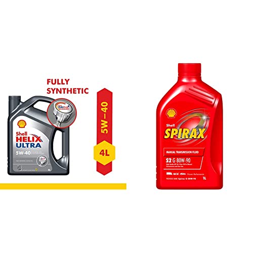 Shell Helix Ultra 550041109 5W-40 API SN Fully Synthetic Car Engine Oil (4 L)