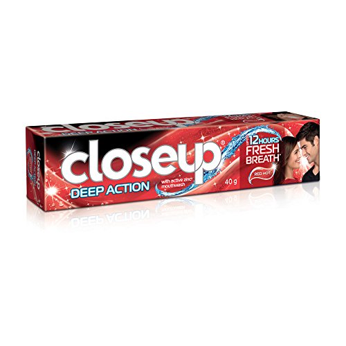Closeup Deep Action Red Hot Gel Toothpaste, 40g