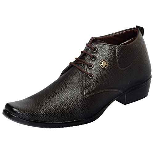 Fausto Men’s Brown Formal Shoes 8 Uk