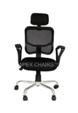 SAVYA HOME APEX CHAIRS TRAX Plastic Base Medium Back Chair Rs.2831