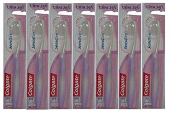 Colgate Sensitive Ultra Soft toothbrush Great Clean Mead Fun 7pc