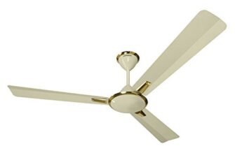 Crompton Aura 48-inch 74-Watt Decorative High Speed Ceiling Fan (Ivory)