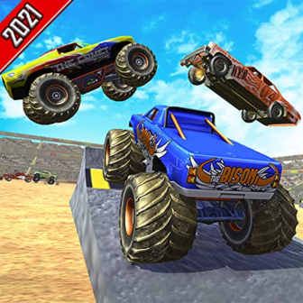 Demolition Monster Truck Derby Car Crash Stunt Destruction Simulator: Ultimate Death Racing...