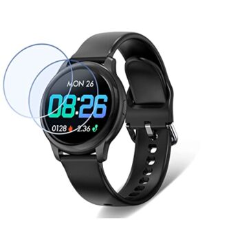 DVTECH® (Pack of 02) 9H Protective Ultra Clear Unbreakable Smartwatch Screen Guard...