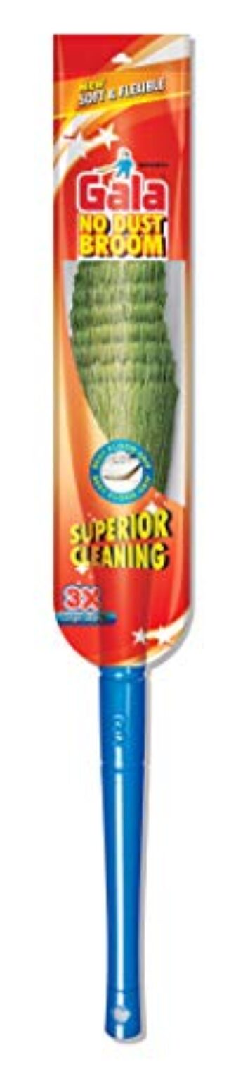 Gala No Dust Floor Broom – Synthetically engineered bristles – Blue