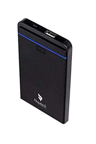 HEGATECH 6000 -mAh Li-Polymer Power Bank White & Black