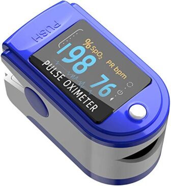 House of Sensation Fingertip Pulse Oximeter Blood Oxygen Saturation and Heart Rate...
