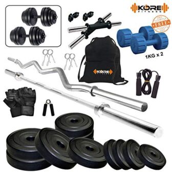 Kore K-PVC-20KGCOMBO2 Home Gym and Fitness Kit