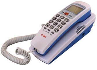 KX-T555CID landline CallerID Phone Corded Telephone (White)