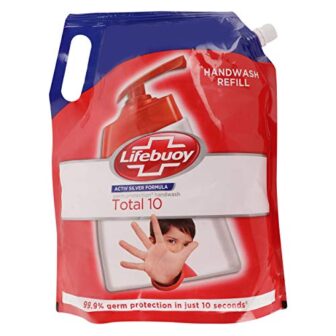 Lifebuoy Total 10 Active Silver Formula Handwash Refill - 1.5 Litres