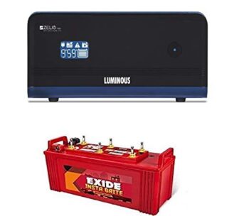 Luminous Zelio 1100 + Exide 150AH Battery Great Premium Combo offer