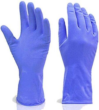 MACKLON Rubber Hand Gloves for Washing & Cleaning Reusable (1)