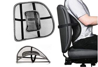 Nasit Creation Men's/Women's Nylon Car/Truck Back Pain Relief Lower Back Support for...