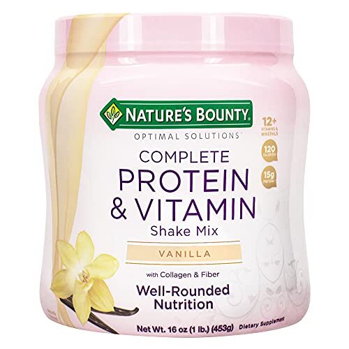 NB PROTEIN SHAKE MIX VAN PWDR 16OZ by Nature's Bounty