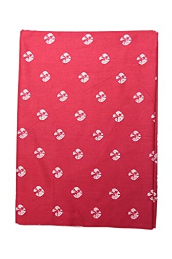 NEGLIGEE Women's Cotton Unstitched Bandhej Bandhani Dress Material Salwar Suit Nighty Fabric...