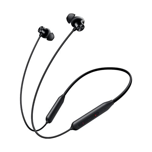 Oneplus Bullets Z2 Bluetooth Wireless in Ear Earphones with Mic, Bombastic Bass - 12.4 Mm Drivers, 10 Mins Charge -...