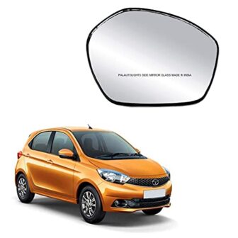 Palautolights Tata Tiago Right Side Mirror Convex Curved Glass/Side Glass-Right Side/Driver Side