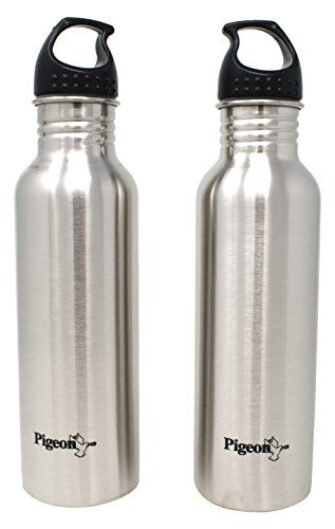 Pigeon Stainless Steel Water Bottle 750ml (Set of 2)