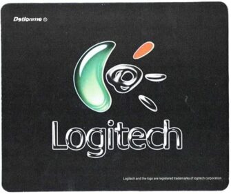 Pioner Control Type Mouse Pad with Logitech Print, Antifray Stitched Edges, Non-Slip...