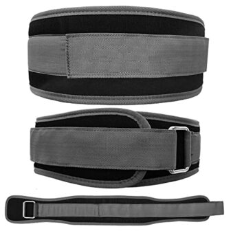 Raizex Unisex 5’’ inch Wide Nylon Eva Waist Support Belt Sport Pressurized...
